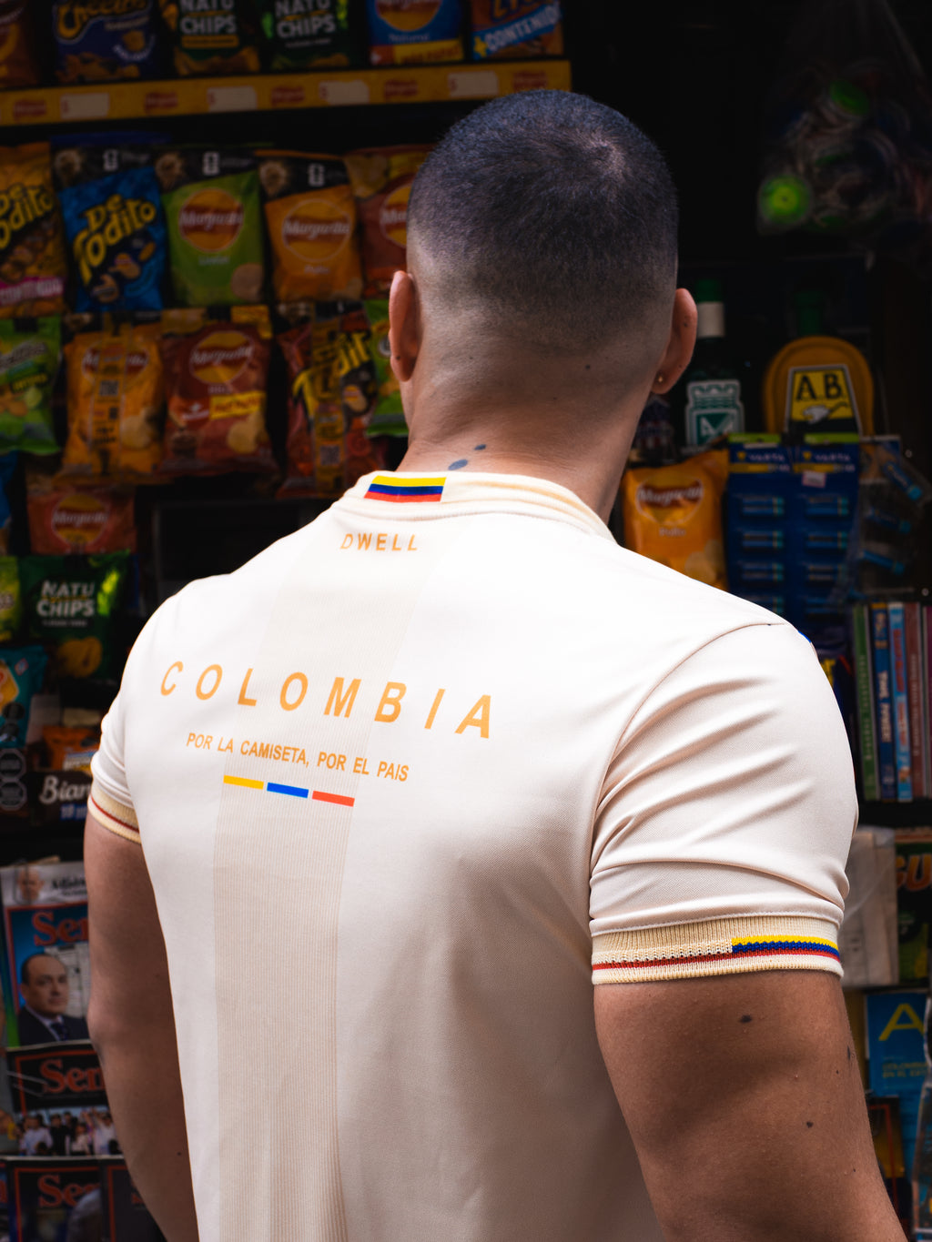 CAMISETA TRICOLOR